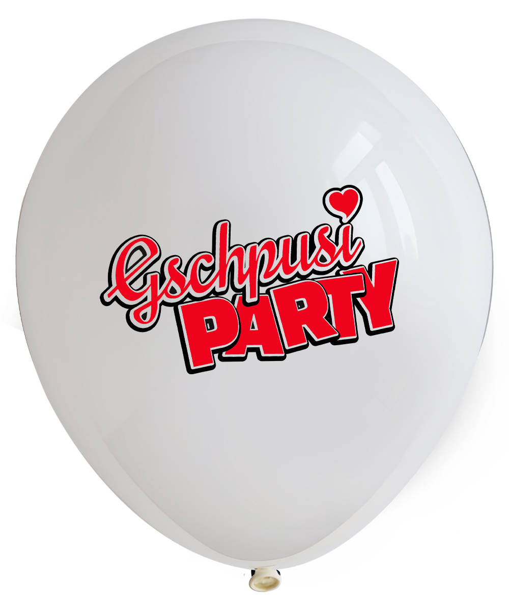 Gschpusi Party Ballons