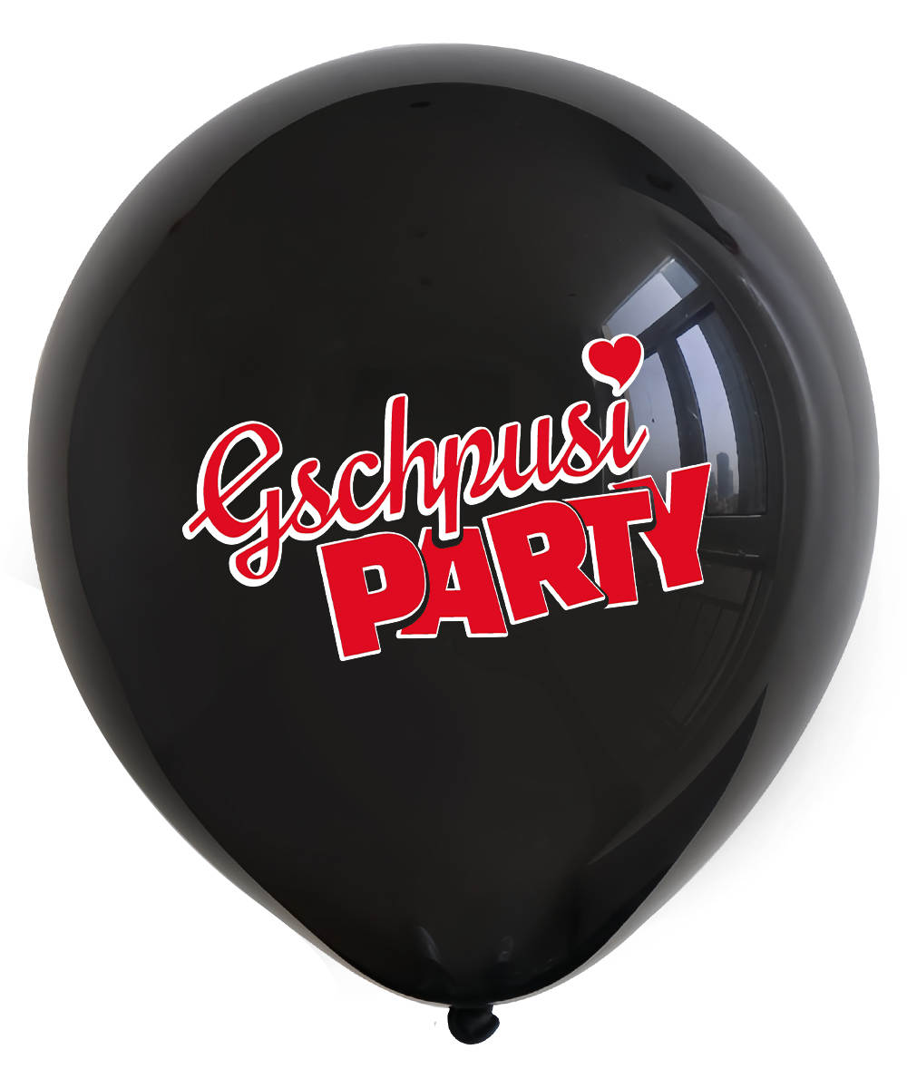 Gschpusi Party Ballons