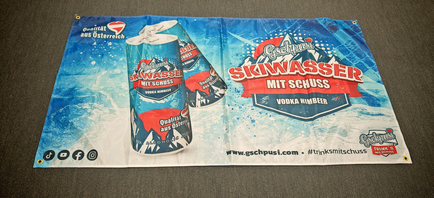 Fan Flagge Skiwasser 160*90cm