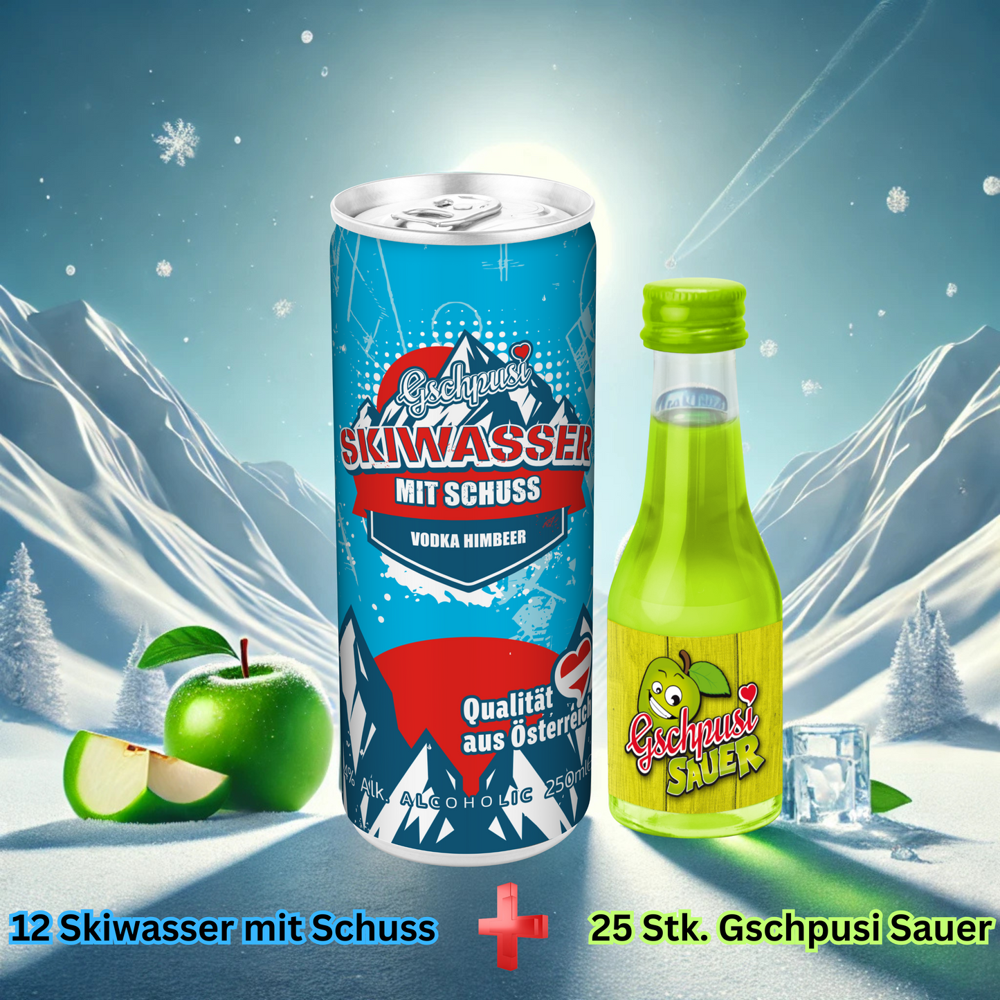 Skiwasser - Sauer Package