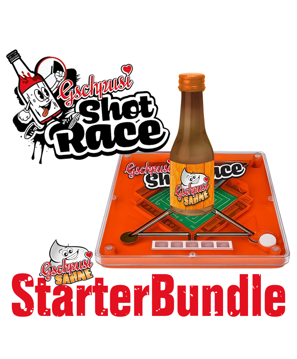 ShotRace SAHNE StarterBundle – SpeedPad & 75 Original SHOTRACE SAHNE Shots