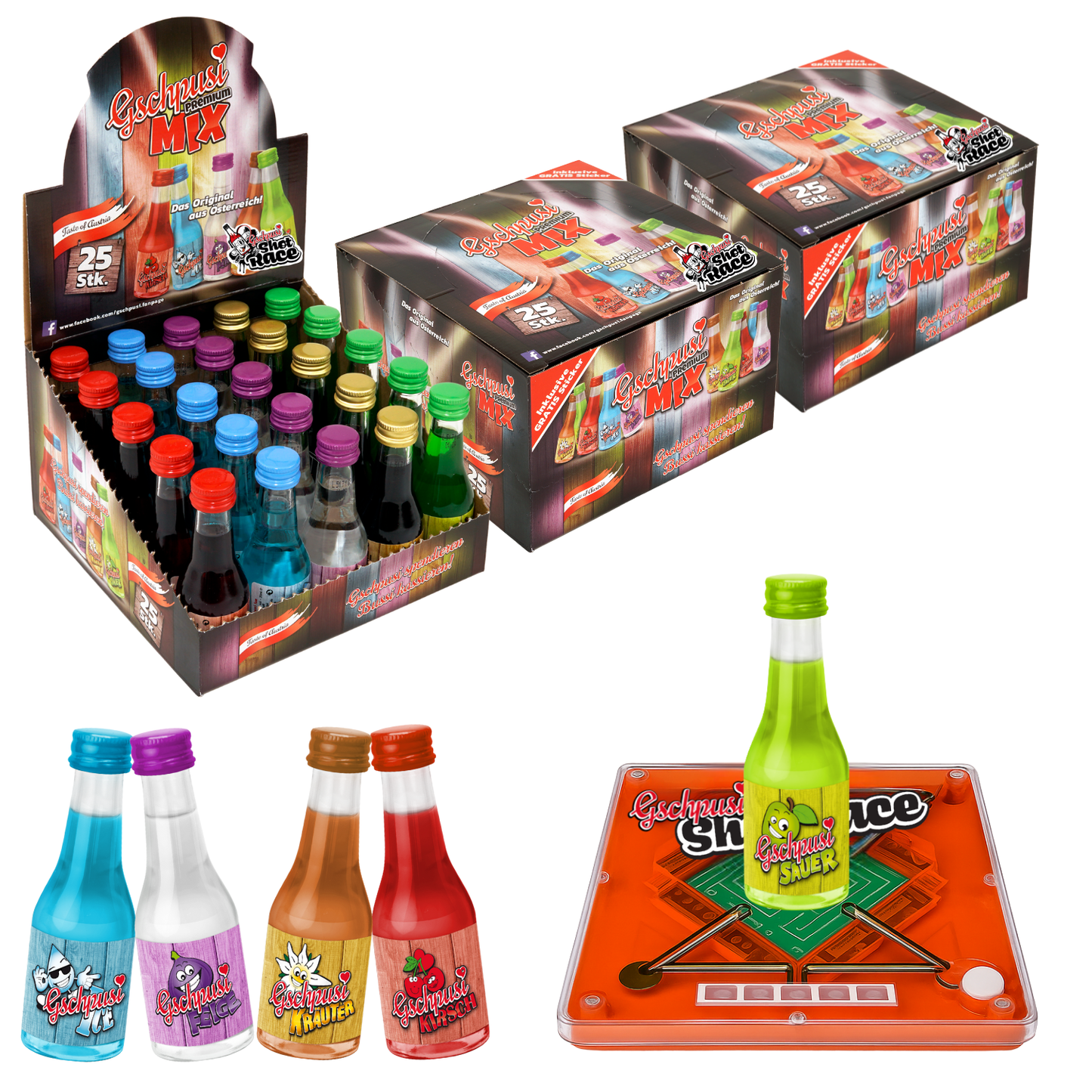 ShotRace StarterBundle – SpeedPad & 75 Original Shots (Lieferbar ab 24.11.25)