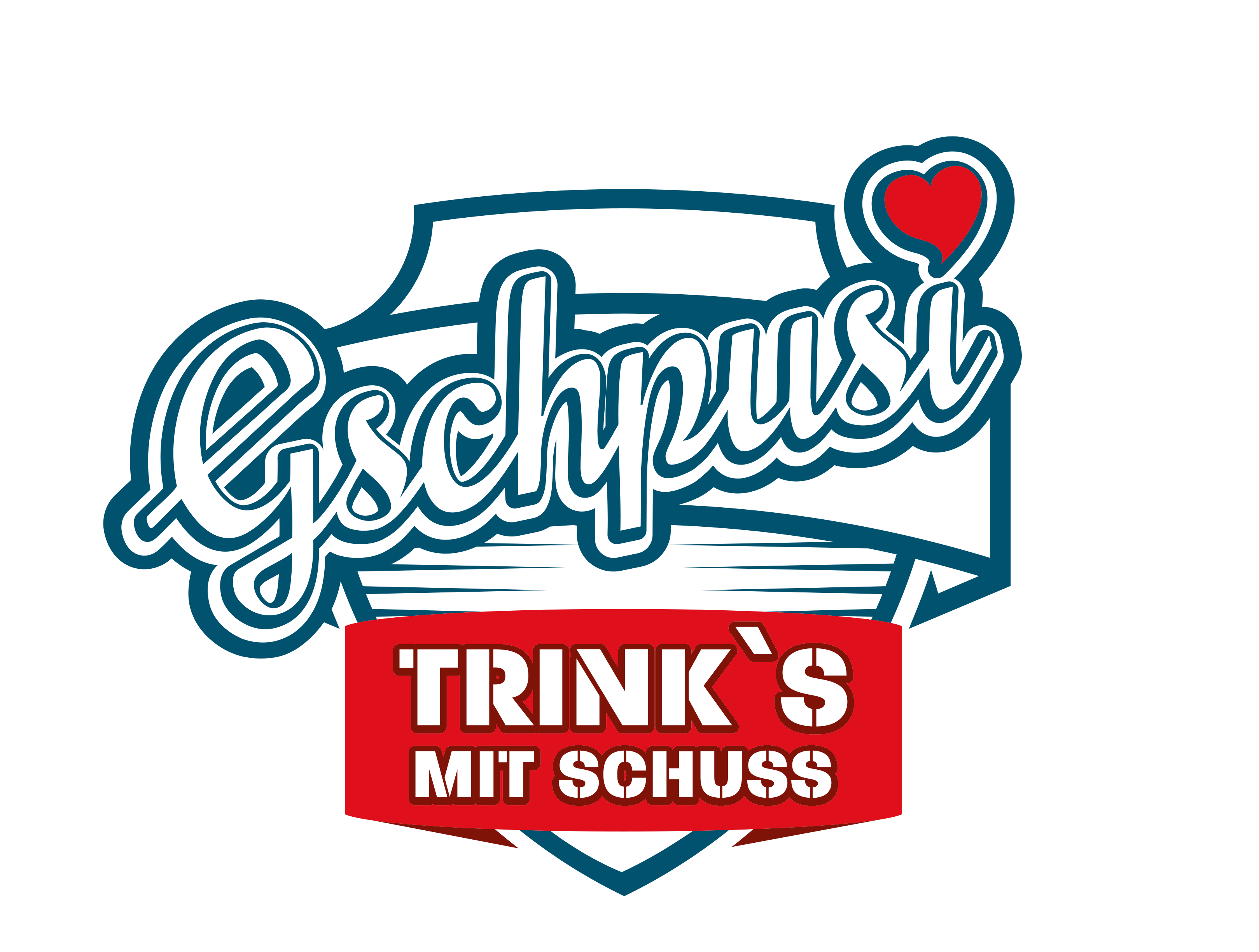 Trink's mit Schuss